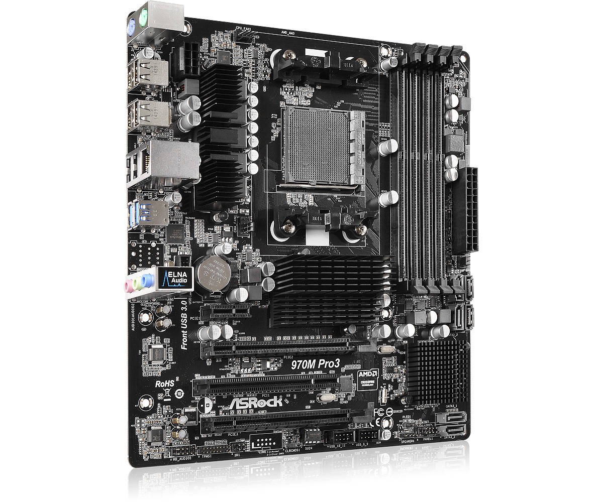 Материнская плата asrock 970m pro3 какие процессоры поддерживает